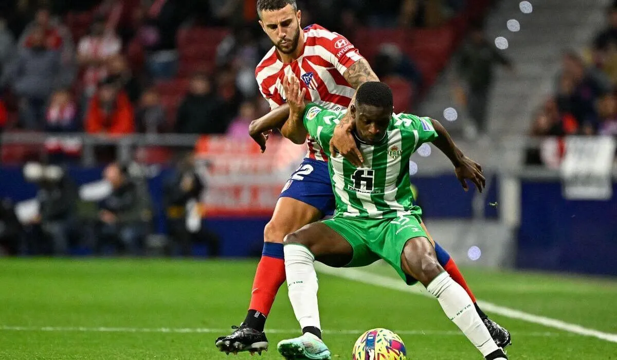 Đội hình Real Betis gặp Atlético Madrid